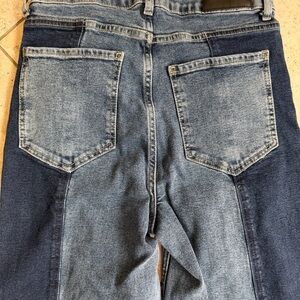 Rails “Getty” Two-Tone high-rise wide leg Jeans